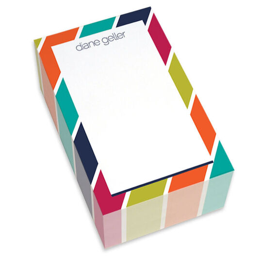 Bold Stripes Chunky Notepads